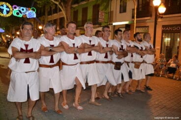 Retreta y disparo final 2018 – Filà Templaris