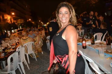 Cena de acampada Moros y Cristianos Dénia 2018 – Paloma