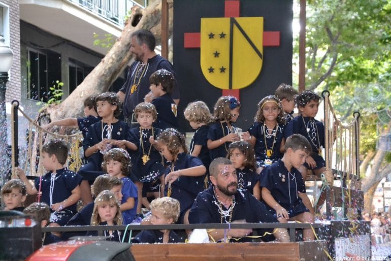 Desfile infantil Dénia 2018 - Filà Deniers