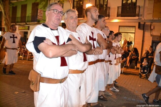 33 retreta y disparo final 2018 fila templaris