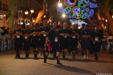 Retreta y disparo final 2018 – Filà Cavallers