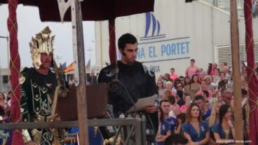Desembarco Moros y Cristianos Dénia 2018 – Embajador
