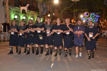 Retreta y disparo final 2018 – Filà Cavallers