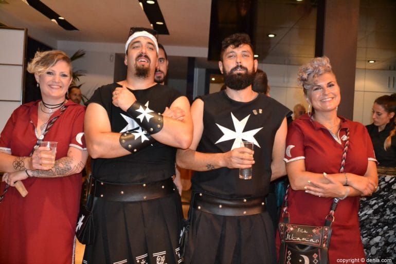 Cena de gala Moros y Cristianos 2018 - Desfilando