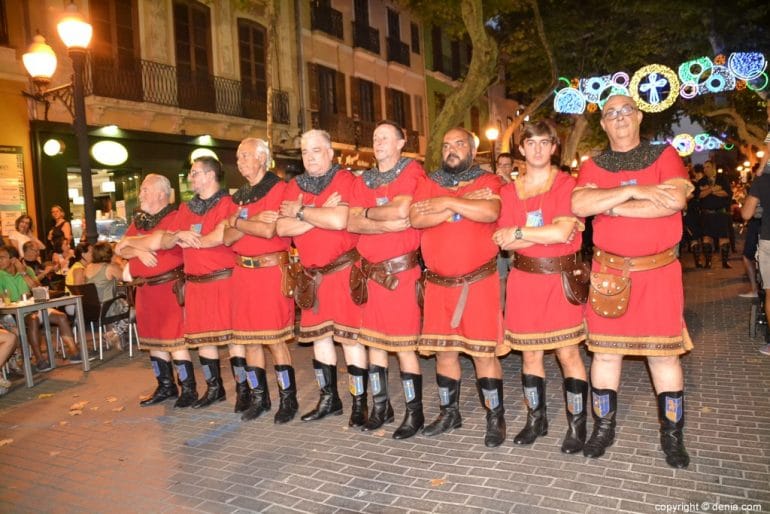 Entraeta de la recepción de la capitanía cristiana 2018 - Filà Mozárabes