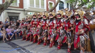 Desfile de gala Moros y Cristianos Dénia 2018 – Filà Creuats