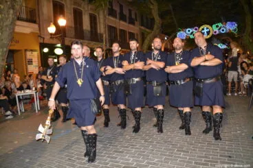 Entraeta de la recepción de la capitanía cristiana 2018 – Filà Deniers