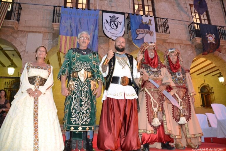 Pregón Moros y Cristianos Dénia 2018 - Entrega de llaves