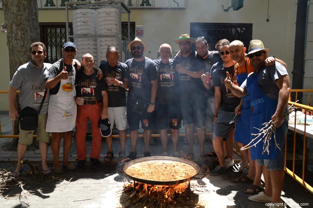 Concurso de paellas Sant Roc 2018 – Filà Cavallers