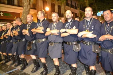 Entraeta de la recepción de la capitanía cristiana 2018 – Filà Deniers