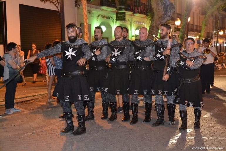 Retreta y disparo final 2018 - Filà Hospitalaris