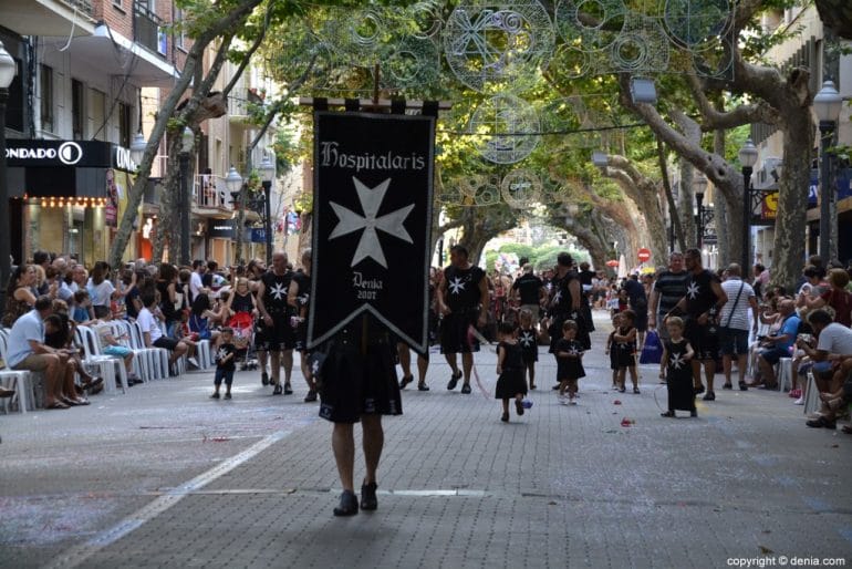 Desfile infantil Dénia 2018 - Filà Hospitalaris