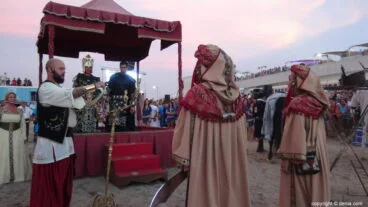 Desembarco Moros y Cristianos Dénia 2018 – Firma de la tregua