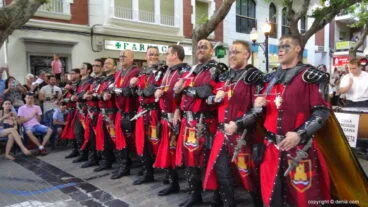 Desfile de gala Moros y Cristianos Dénia 2018 – Filà Deniers