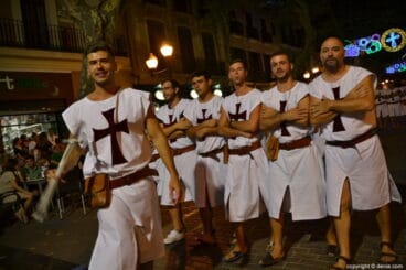 Entraeta de la recepción de la capitanía cristiana 2018 – Filà Templaris