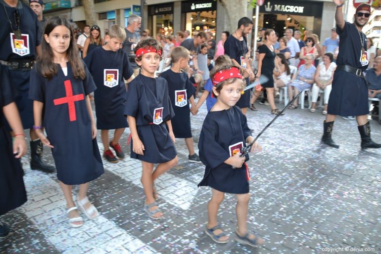 Desfile infantil Dénia 2018 - Filà Cavallers