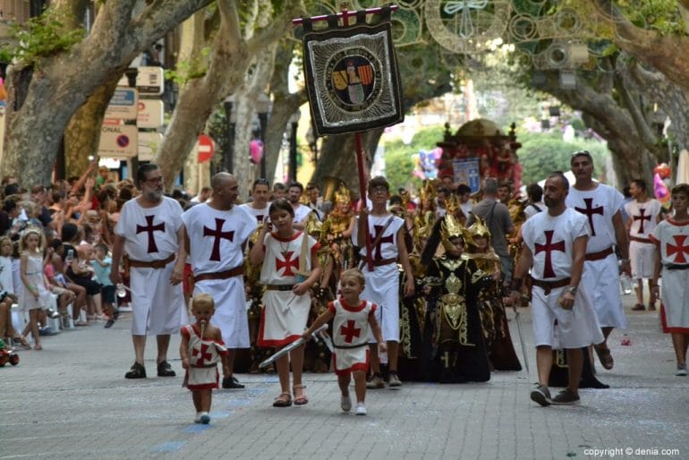 Desfile infantil Dénia 2018 - Filà Templaris
