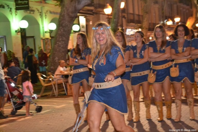 Retreta y disparo final 2018 - Filà Almogàvers