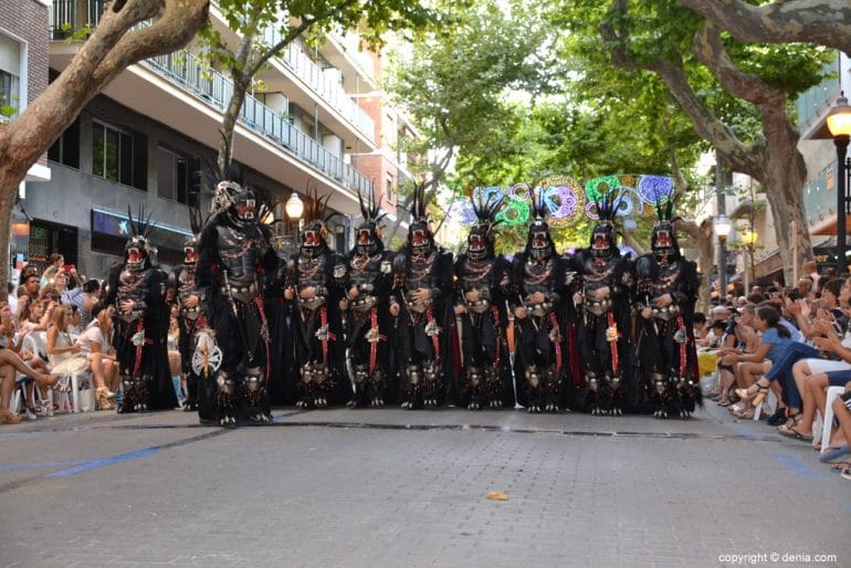Desfile de gala Moros y Cristianos Dénia 2018 - Filà Hospitalaris