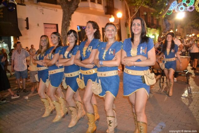 54 retreta y disparo final 2018 fila almogavers