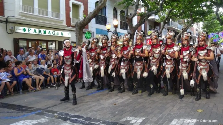 Desfile de gala Moros y Cristianos Dénia 2018 - Filà Cavallers