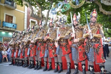 Desfile de gala Moros y Cristianos Dénia 2018 – Filà Cavallers