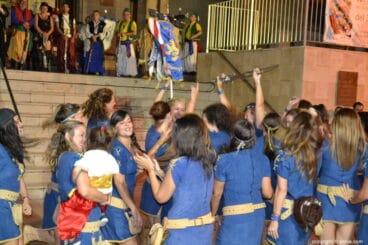 Retreta y disparo final 2018 – Filà Almogàvers