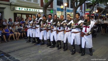 Desfile de gala Moros y Cristianos Dénia 2018 – Filà Templaris