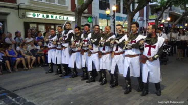 Desfile de gala Moros y Cristianos Dénia 2018 – Filà Templaris