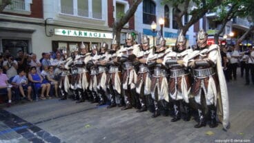 Desfile de gala Moros y Cristianos Dénia 2018 – Filà Templaris