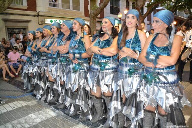 65 desfile de gala moros y cristianos denia 2018 fila piratas berberiscas