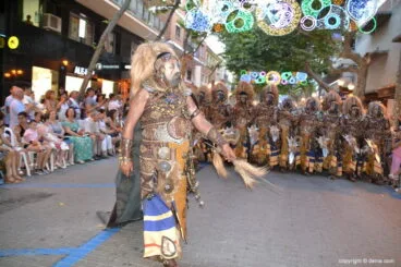 Desfile de gala Moros y Cristianos Dénia 2018 – Filà Amiries