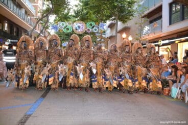 Desfile de gala Moros y Cristianos Dénia 2018 – Filà Amiries