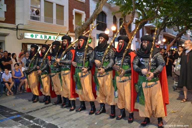 Desfile de gala Moros y Cristianos Dénia 2018 - Filà Amiries