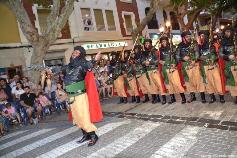 Desfile de gala Moros y Cristianos Dénia 2018 - Filà Amiries