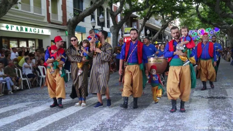 Desfile infantil Dénia 2018 - Filà Amiries