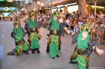 Desfile de gala Moros y Cristianos Dénia 2018 – Filà Almorávides