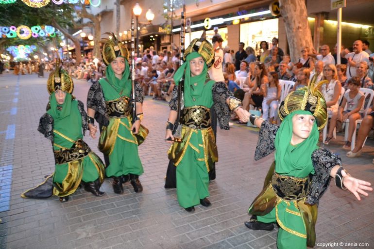Desfile de gala Moros y Cristianos Dénia 2018 - Filà Almorávides