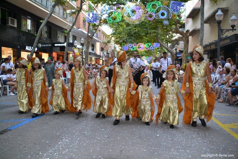Desfile infantil Dénia 2018 - Filà Almorávides