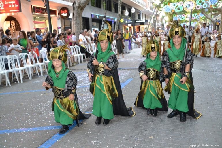 Desfile infantil Dénia 2018 - Filà Almorávides