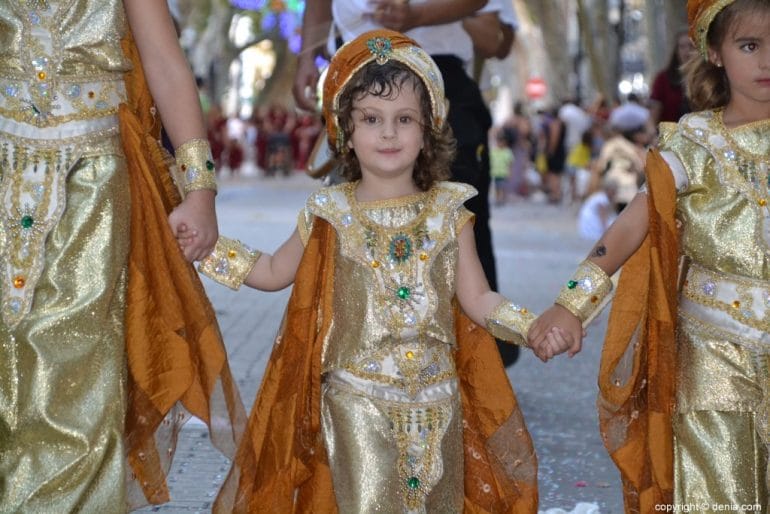Desfile infantil Dénia 2018 - Filà Almorávides