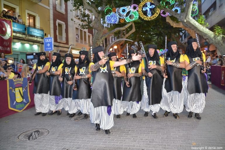 Desfile de gala Moros y Cristianos Dénia 2018 - Filà Almorávides