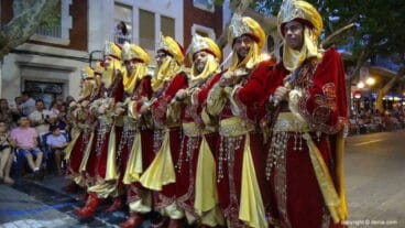 Desfile de gala Moros y Cristianos Dénia 2018 – Filà Walies