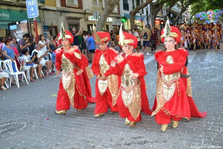 Desfile infantil Dénia 2018 - Filà Alkamar