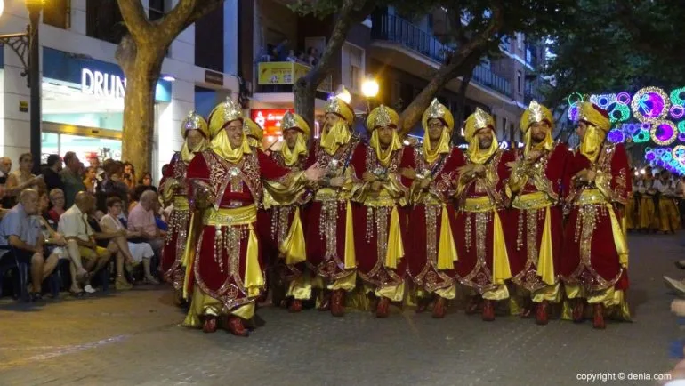 Desfile de gala Moros y Cristianos Dénia 2018 - Filà Walies
