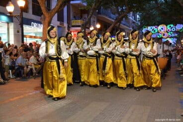 Desfile de gala Moros y Cristianos Dénia 2018 – Filà Walies