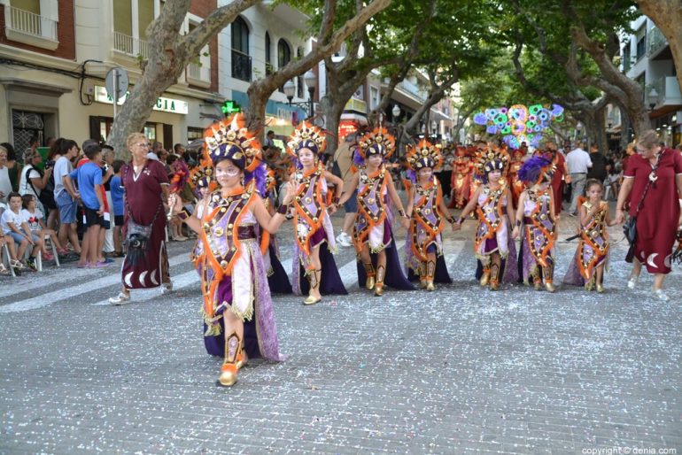 Desfile infantil Dénia 2018 - Filà Alkamar