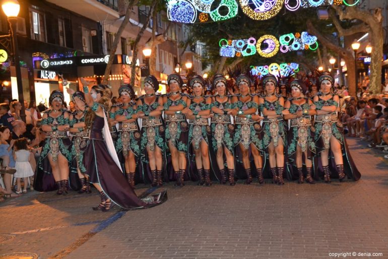 Desfile de gala Moros y Cristianos Dénia 2018 - Filà Amazigh