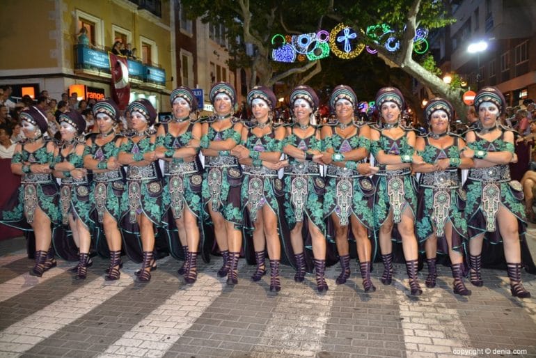 Desfile de gala Moros y Cristianos Dénia 2018 - Filà Amazigh