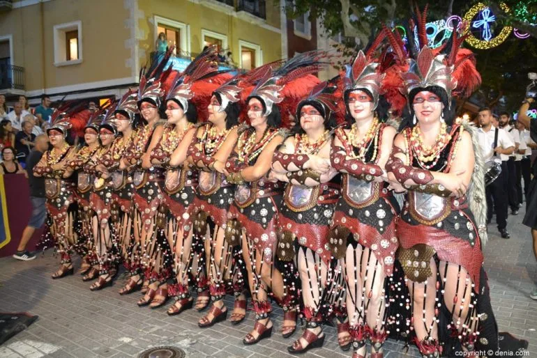 Desfile de gala Moros y Cristianos Dénia 2018 - Filà Amazigh